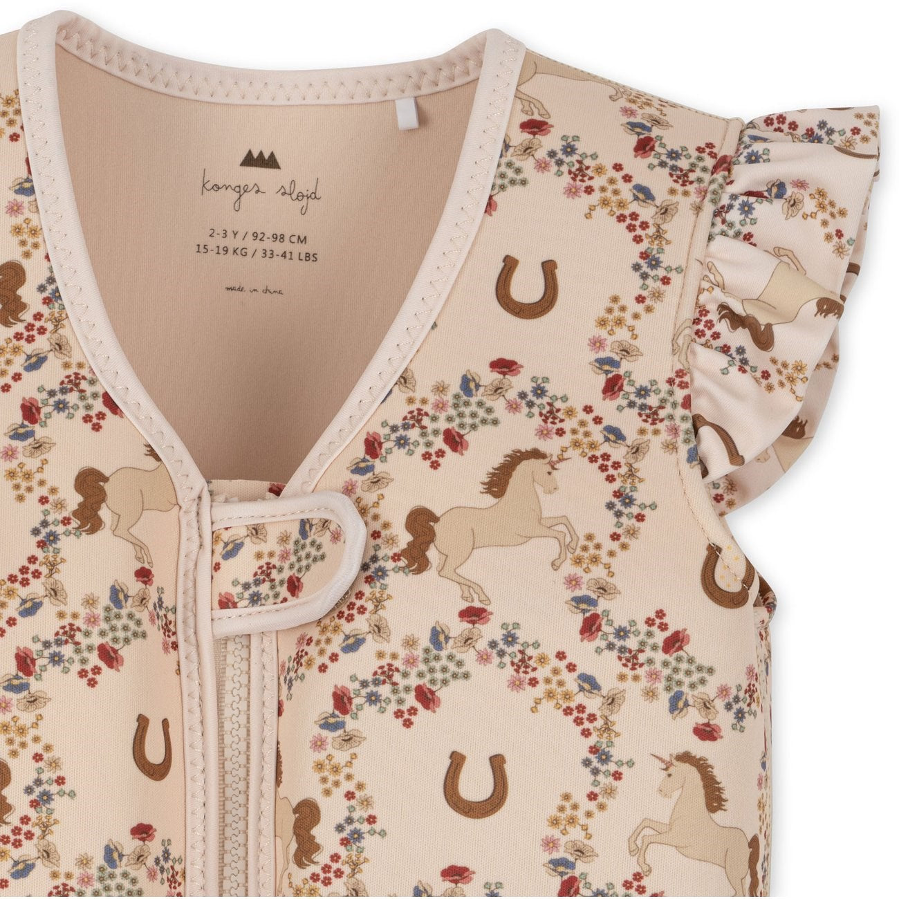 Konges Sløjd Neoprene Swim Vest Frill Cheval