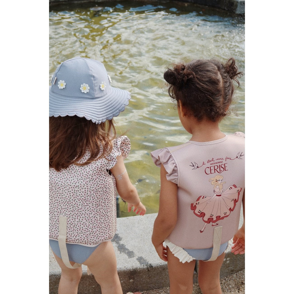 Konges Sløjd Neoprene Swim Vest Frill Milk Tank