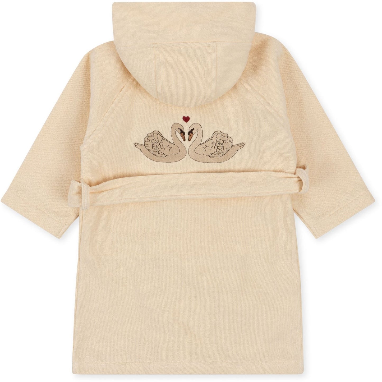 Konges Sløjd Terry Bathrobe w. Embroidery Swan