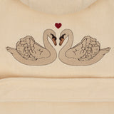Konges Sløjd Terry Bathrobe w. Embroidery Swan