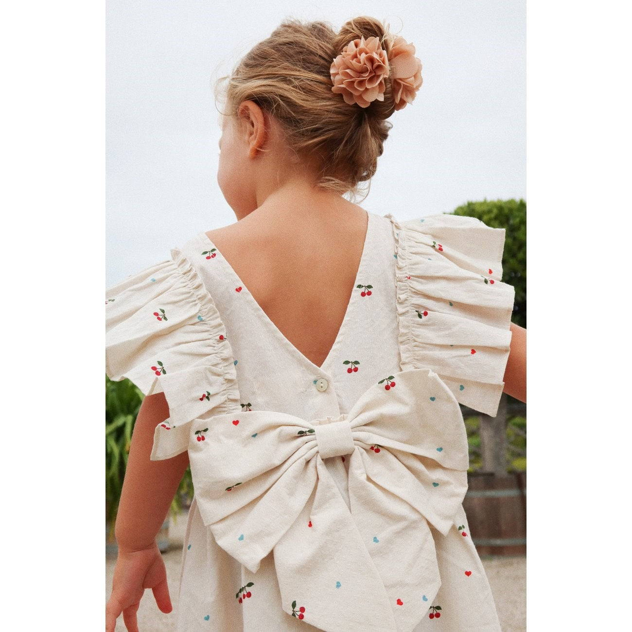 Konges Sløjd 2-Pack Hair Clip Flower Brazilian Sand