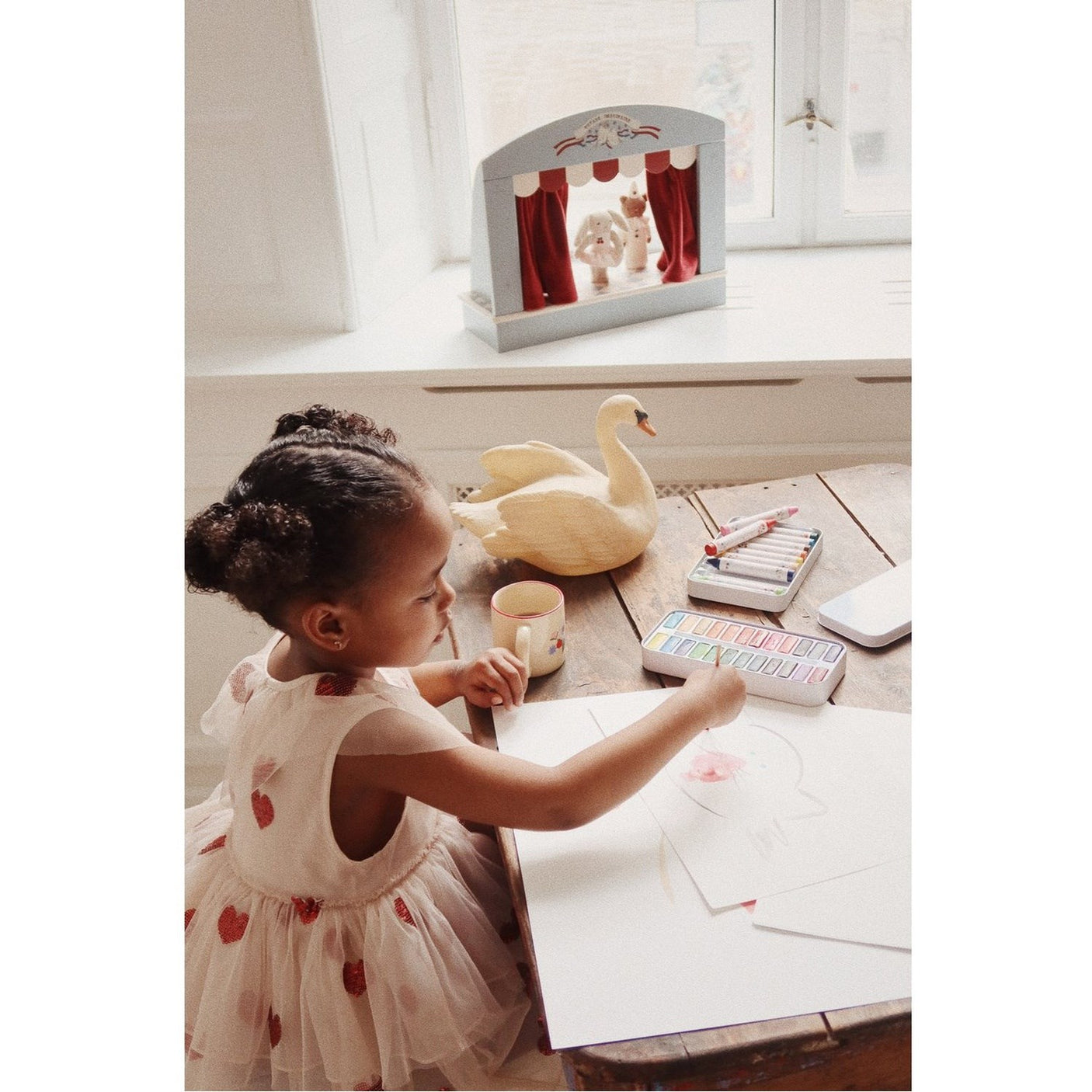 Konges Sløjd Multi Mix Water Colors Tin Box