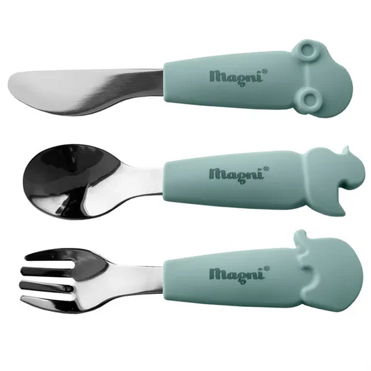Magni Cutlery 3 pcs. Dusty Blue