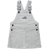 Sofie Schnoor Blue Striped Overall Dress
