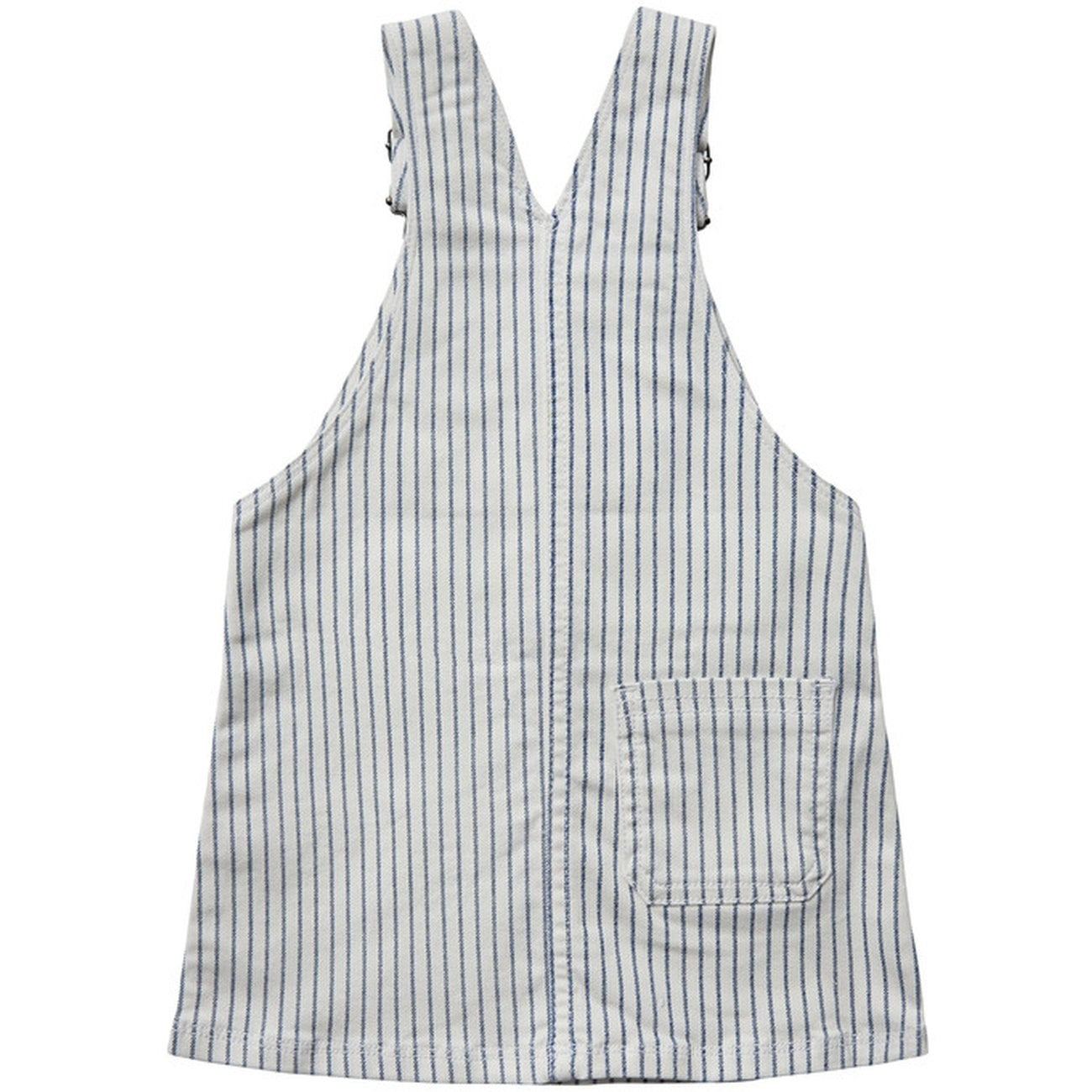 Sofie Schnoor Blue Striped Overall Dress
