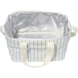 SunnyLife Cooler Bag Le Weekend Mid Blue-Cream