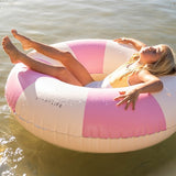 SunnyLife Pool Ring Bublegum Pink Stripe