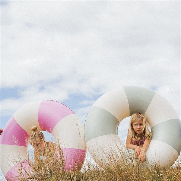 SunnyLife Pool Ring Bublegum Pink Stripe