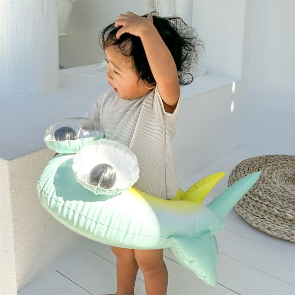 SunnyLife Pool Ring Salty the Shark Multi