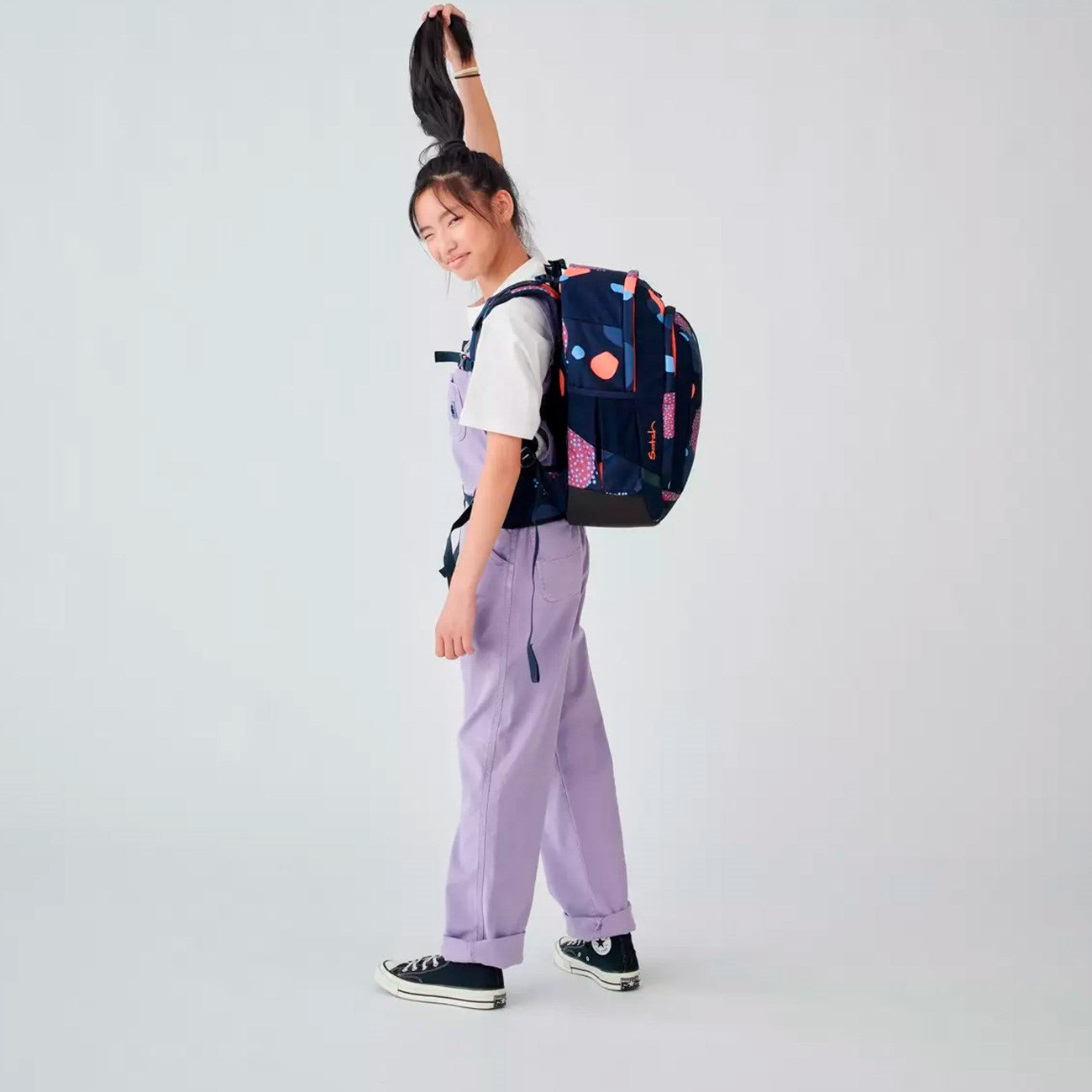 Satch Air School Bag Coral Reef