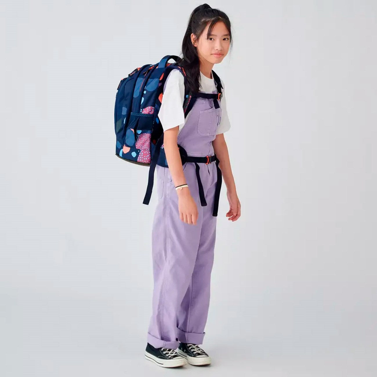 Satch Pack School Bag Coral Reef