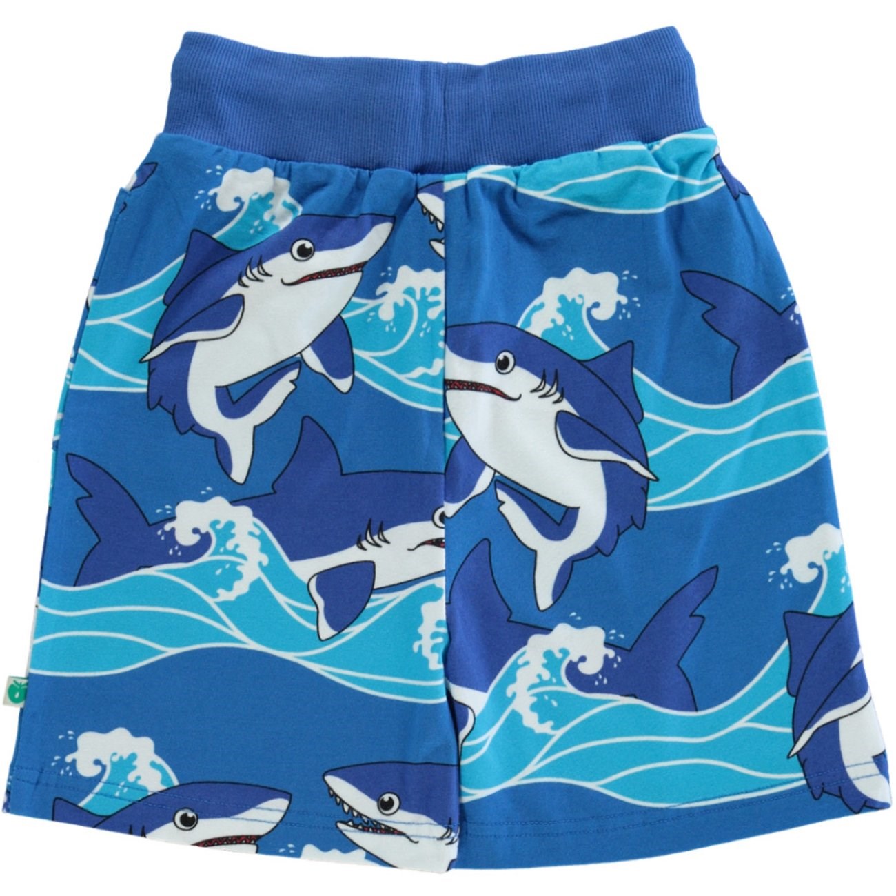 Småfolk Brilliant Blue Shorts With Sharks