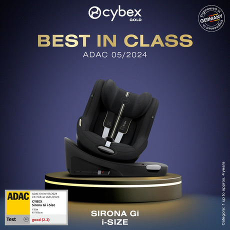 Cybex SIRONA Gi I-SIZE PLUS Ocean Blue Car Seat incl. Base