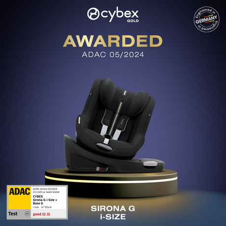 Cybex SIRONA G I-SIZE PLUS Moon Black Car Seat