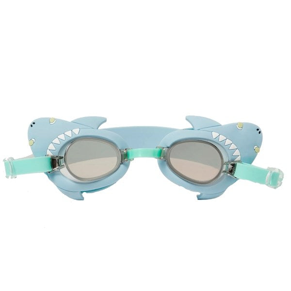 SunnyLife Swim Goggles Salty the Shark Aqua