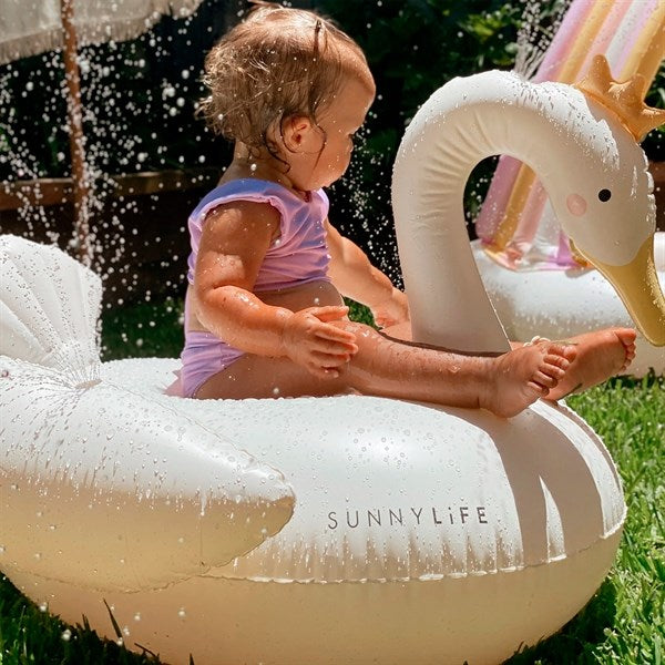 SunnyLife Inflatable Sprinkler Princess Swan Multi 2