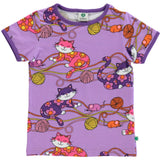 Småfolk Viola T-Shirt With Cats