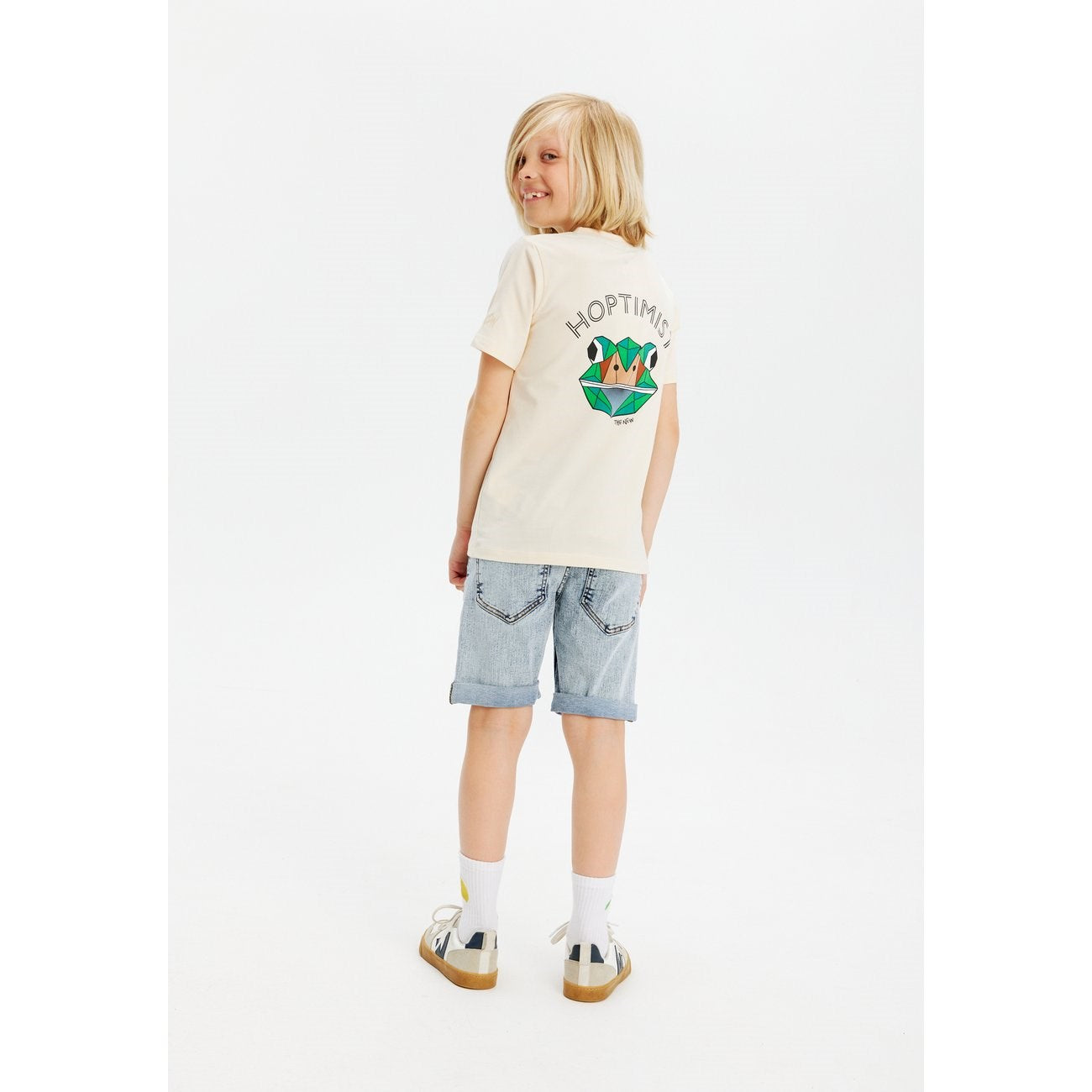 The New Light Blue Denim Shorts