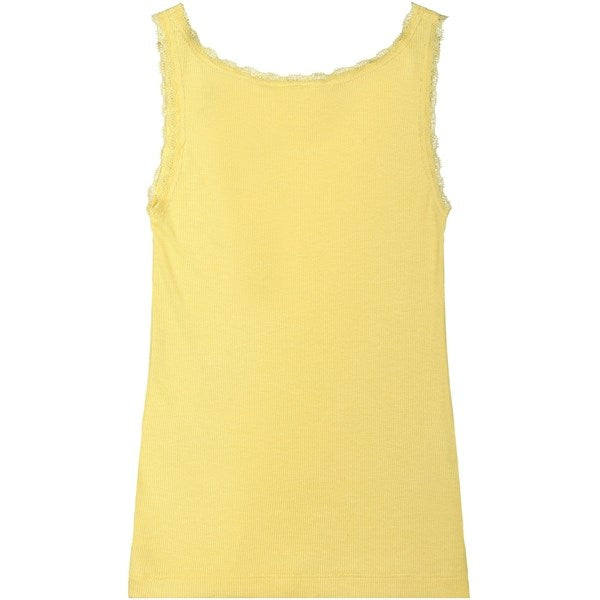 The New Lemon Drop Olace Rib Top