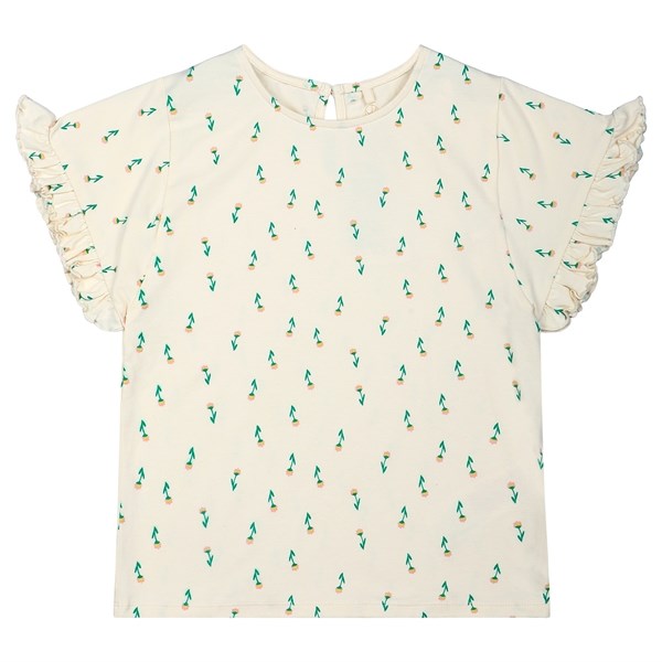 The New White Swan Small Flower AOP Kaisa T-shirt