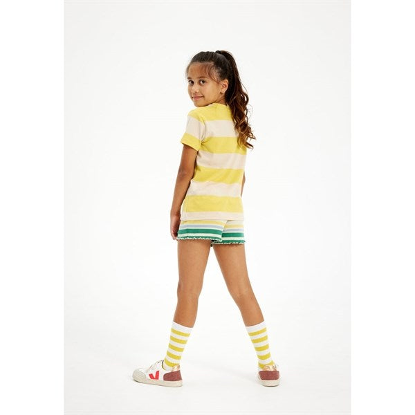 The New Lemon Drop Kate Rib Shorts
