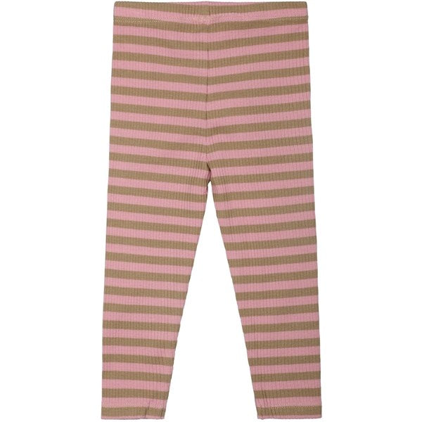 THE NEW Siblings Pink Nectar Fro Uni Rib Leggings