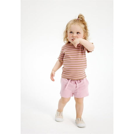 THE NEW Siblings Pink Nectar Fro Rib Baby Lock T-shirt