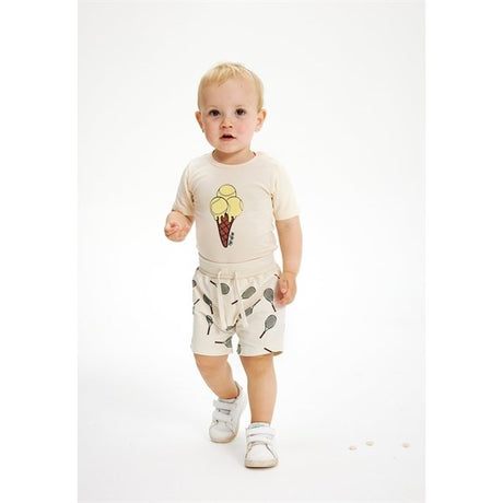 THE NEW Siblings White Swan Tennis AOP Karlo Shorts