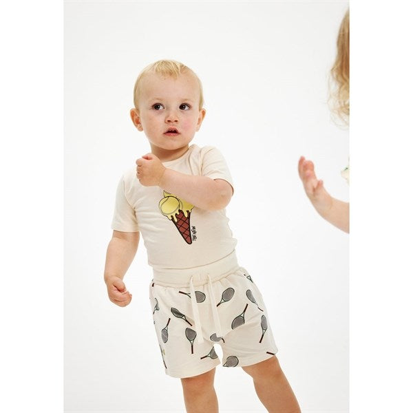 THE NEW Siblings White Swan Tennis AOP Karlo Shorts