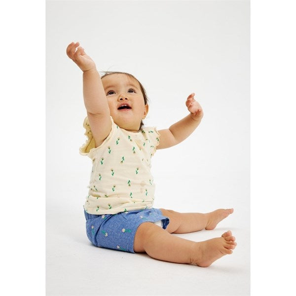 THE NEW Siblings Medium Blue Kara Shorts