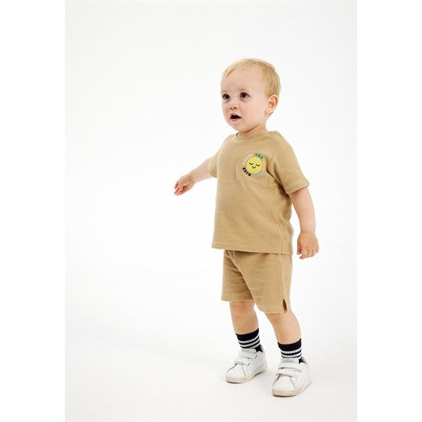 THE NEW Siblings Cornstalk Kodi Uni Waffle Shorts