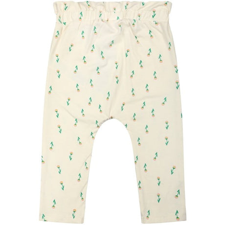 THE NEW Siblings White Swan Small Flower AOP Kenzie Harem Pants