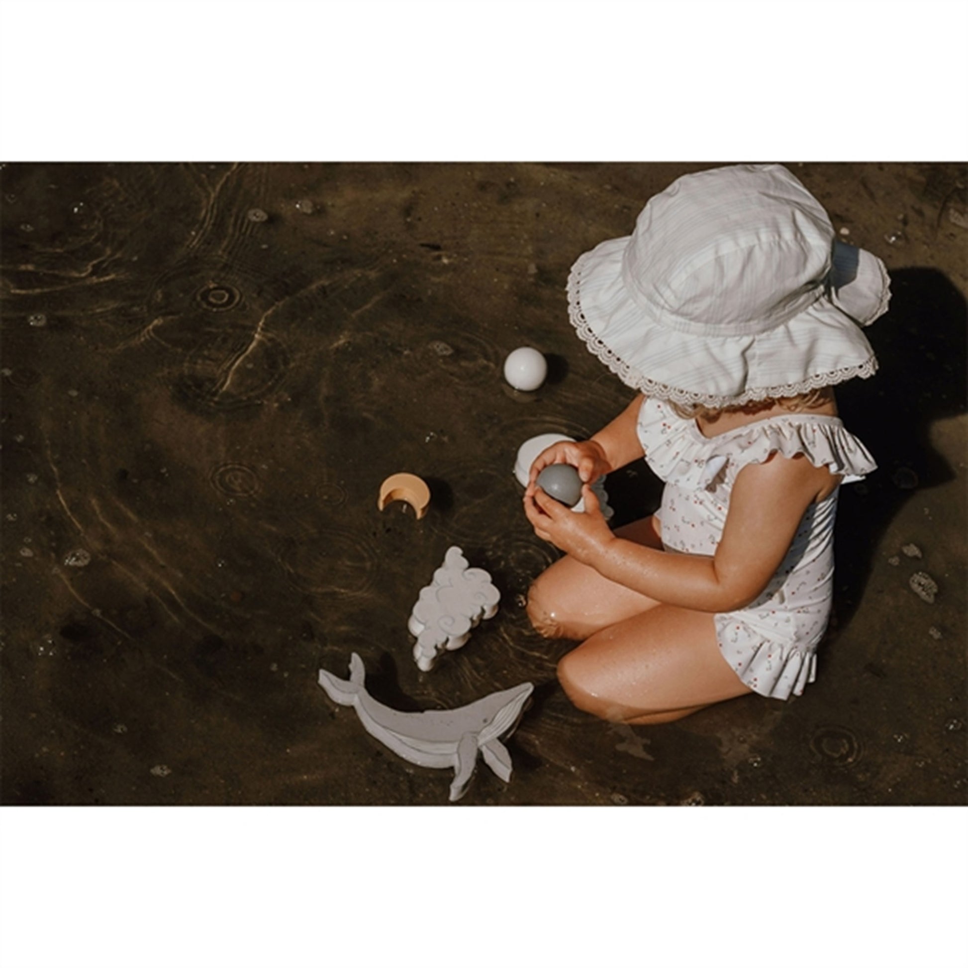 That's Mine Skywriting Cilla Baby Sun Hat