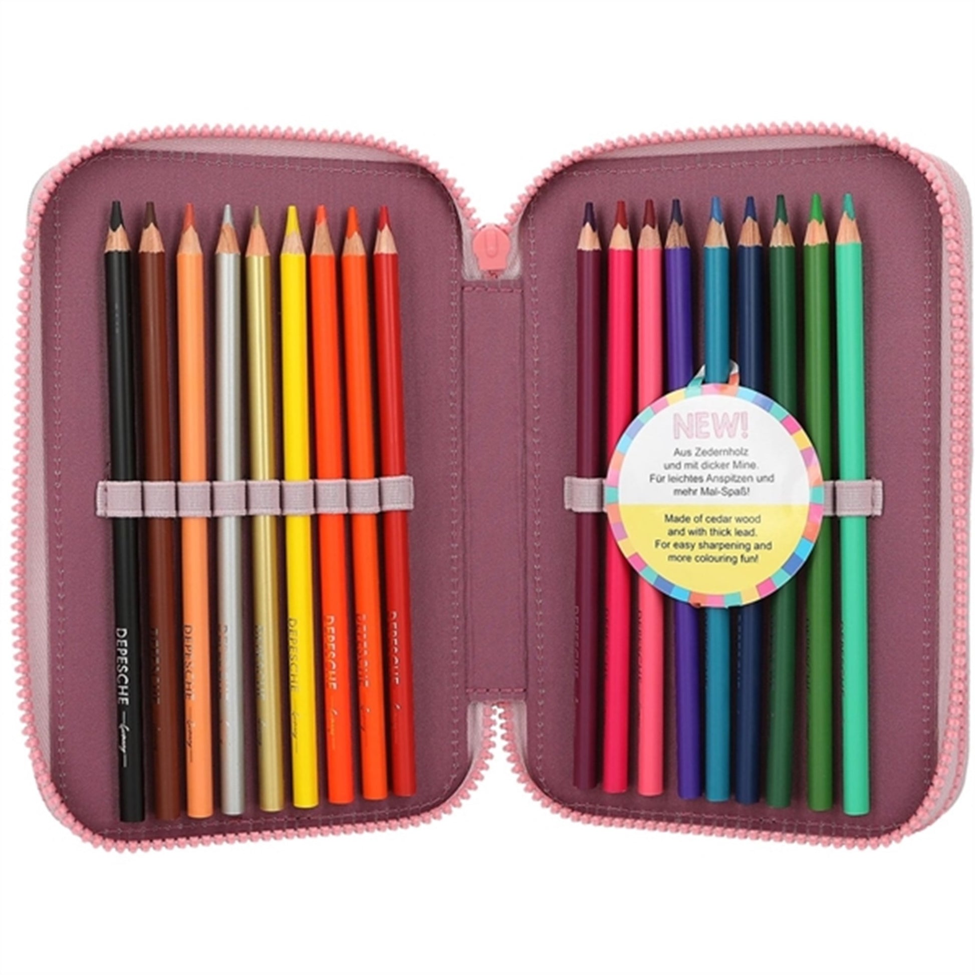 TOPModel Trippel Pencil Case with LED Best Friends 6