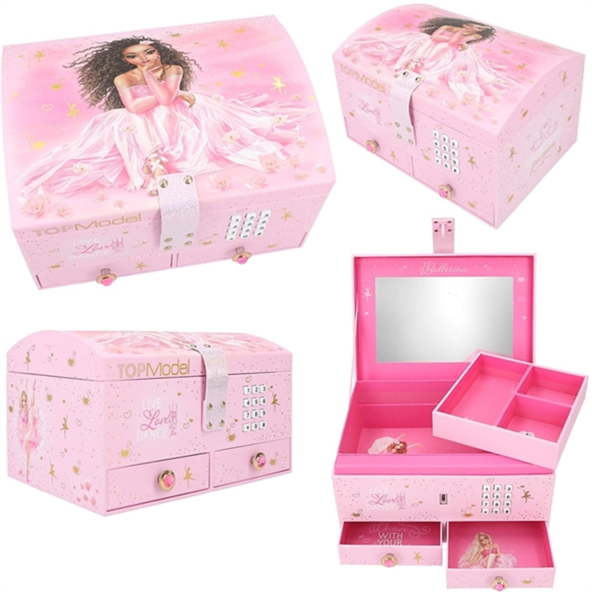 TOPModel Jewellery Box with Code and Music Ballet