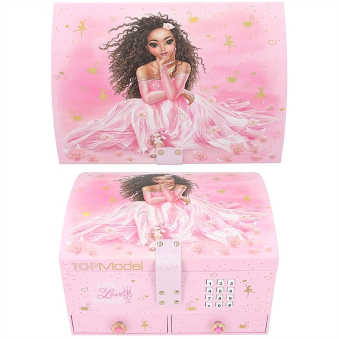 TOPModel Jewellery Box with Code and Music Ballet