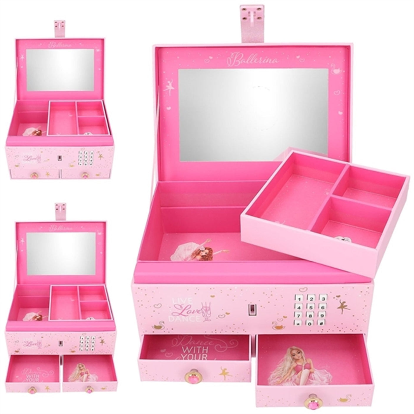 TOPModel Jewellery Box with Code and Music Ballet
