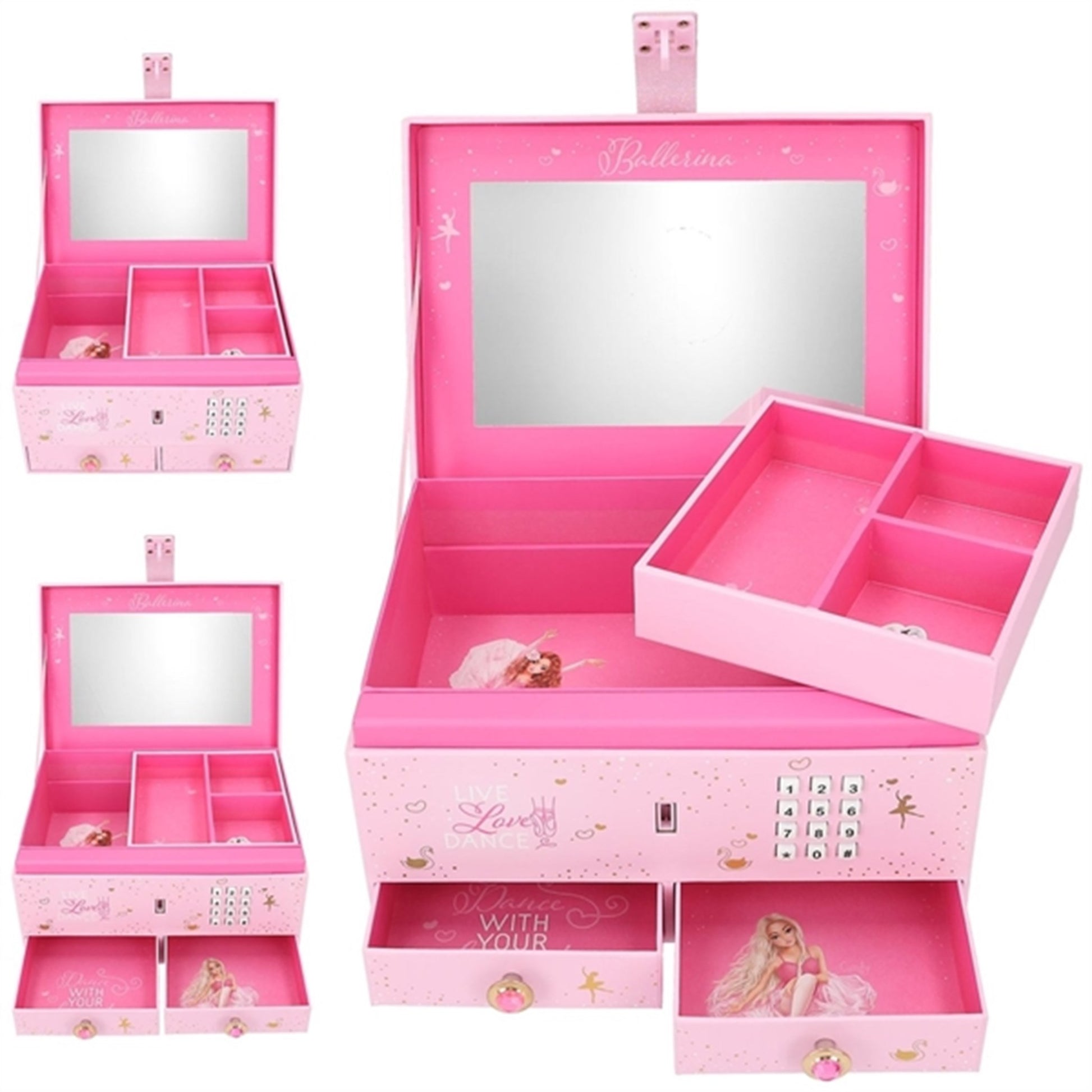 TOPModel Jewellery Box with Code and Music Ballet