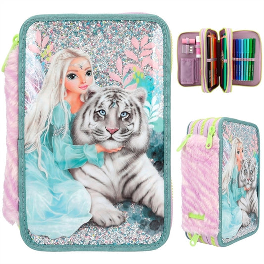 TOPModel Trippel Pencil Case Fantasy Tiger