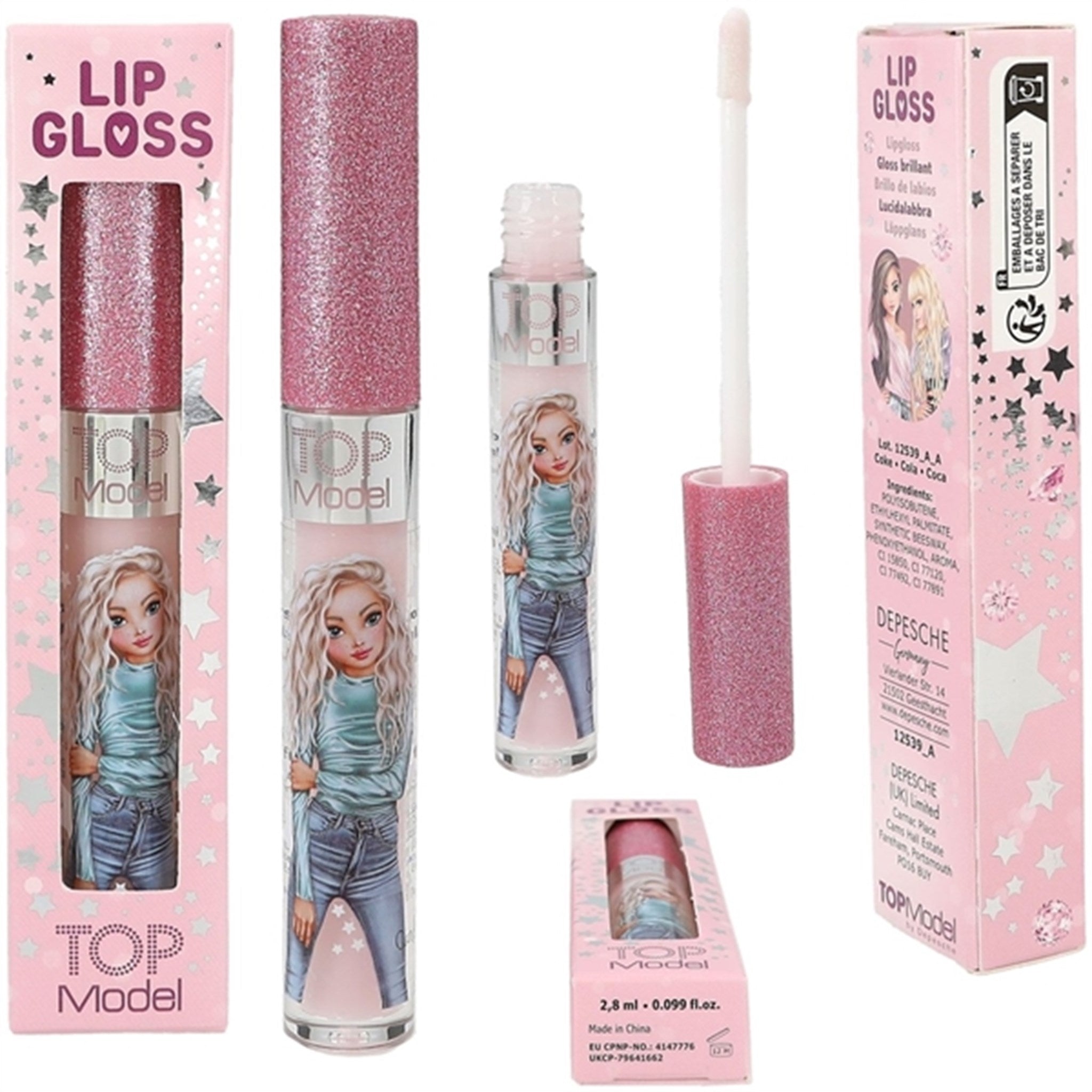 TOPModel Lipgloss Glitter Queen - 让你的嘴唇闪耀如星！ 3