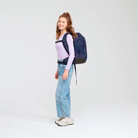 Satch Air School Bag Purple Laser 2