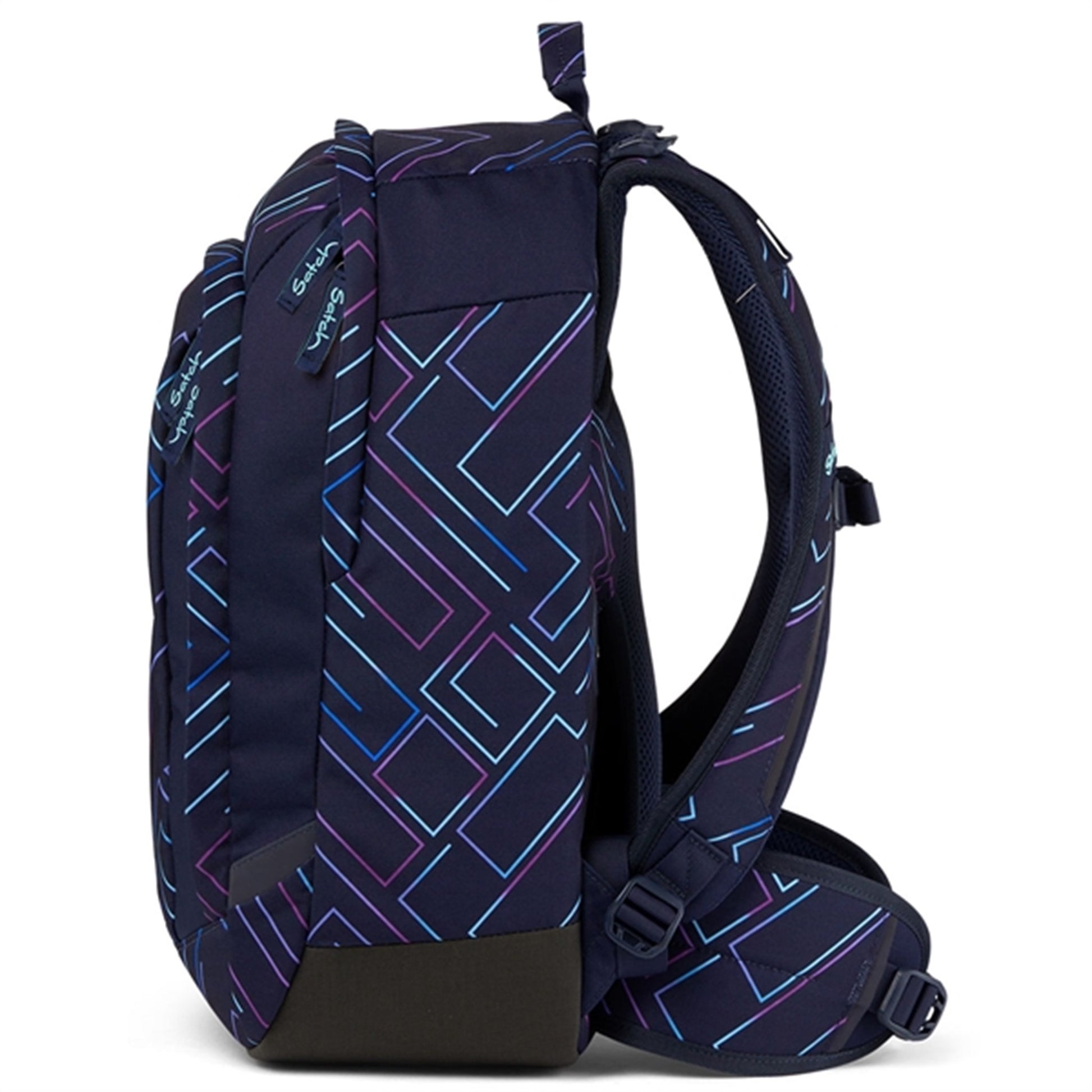 Satch Air School Bag Purple Laser 8