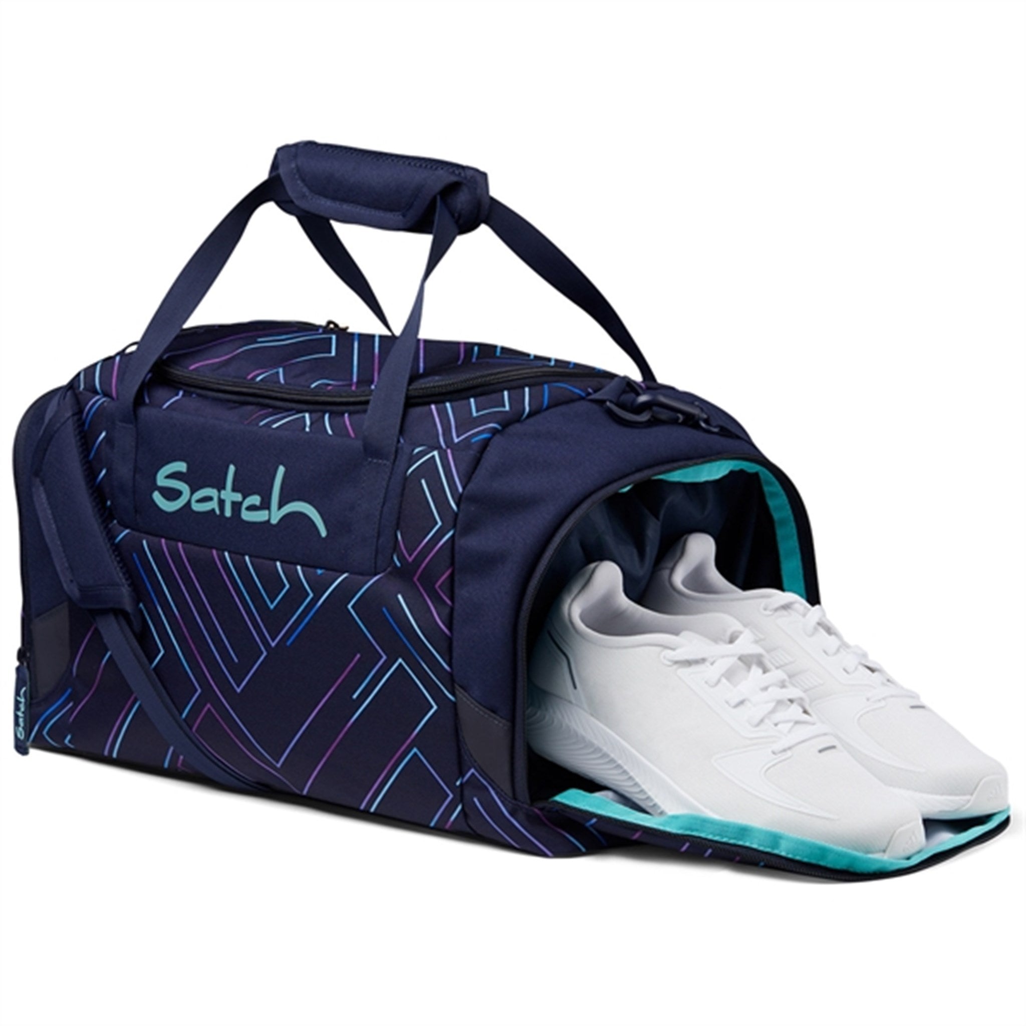 Satch Sports Bag Purple Laser 2
