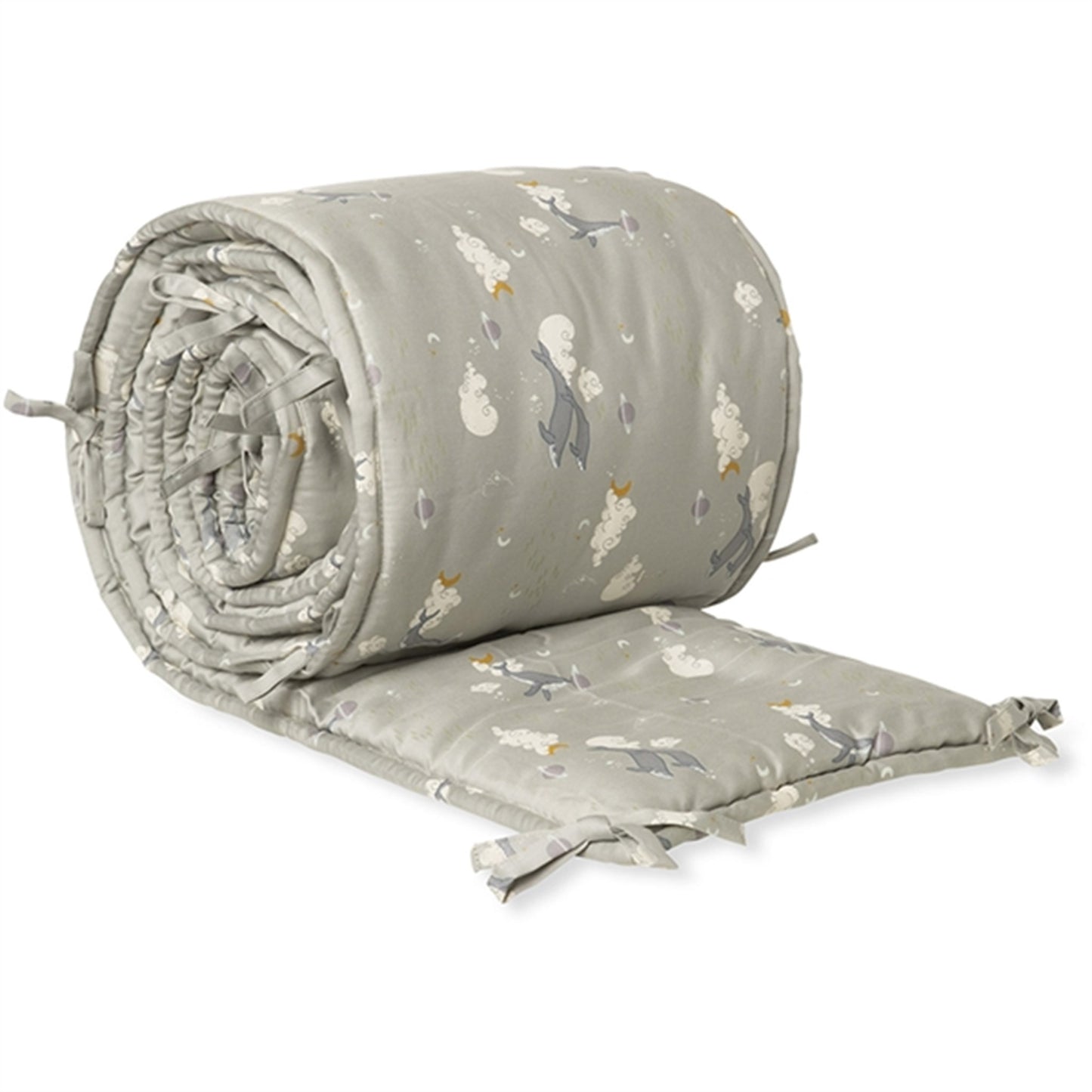 That's Mine Cete Sky Lotus Bed Bumper