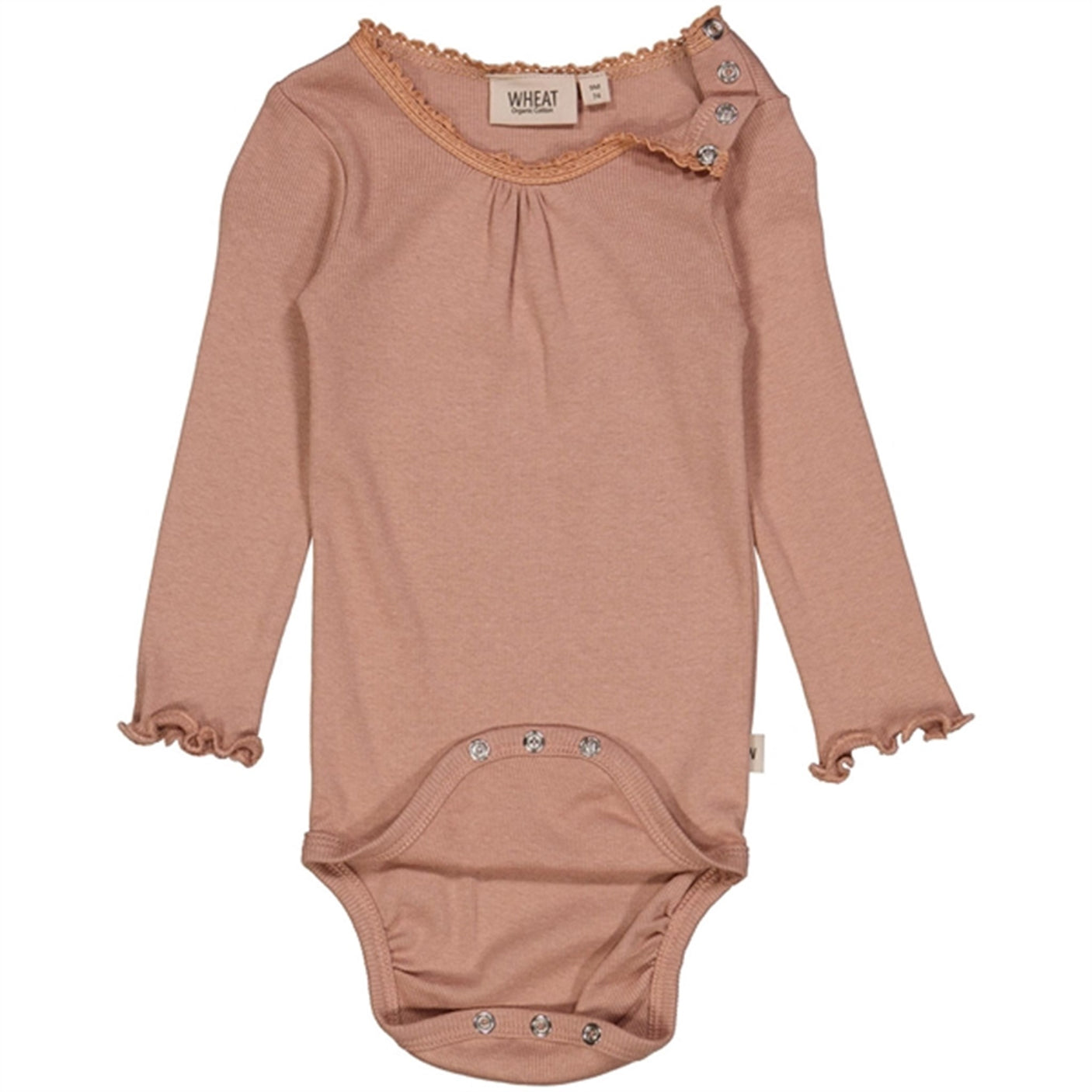 Wheat Rose Dawn Rib Lace Body