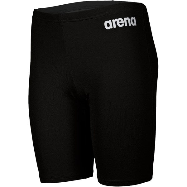 Arena Team Swim Jammer Solid Black-White