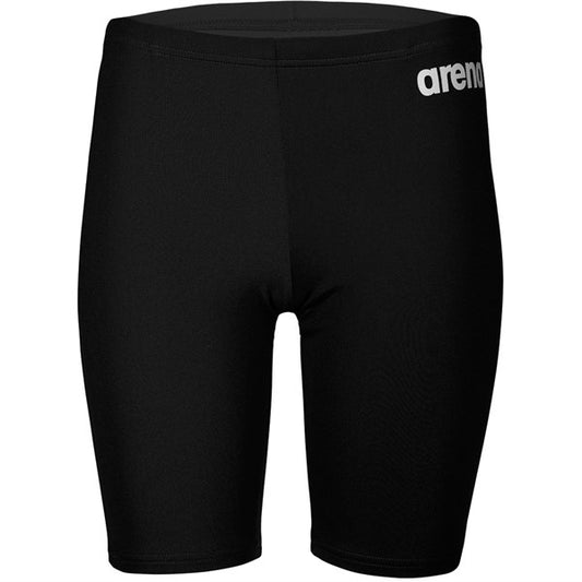 Arena Team Swim Jammer Solid Black-White