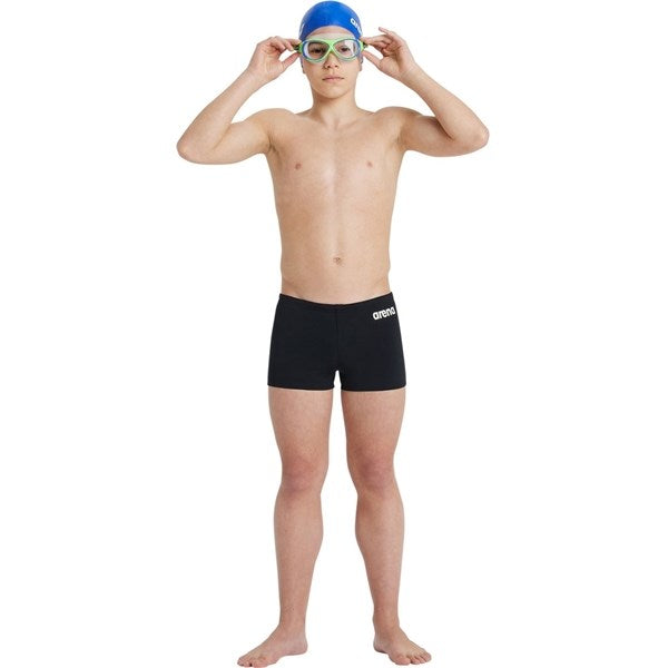 Arena Team Swim Shorts Solid Black-White 2
