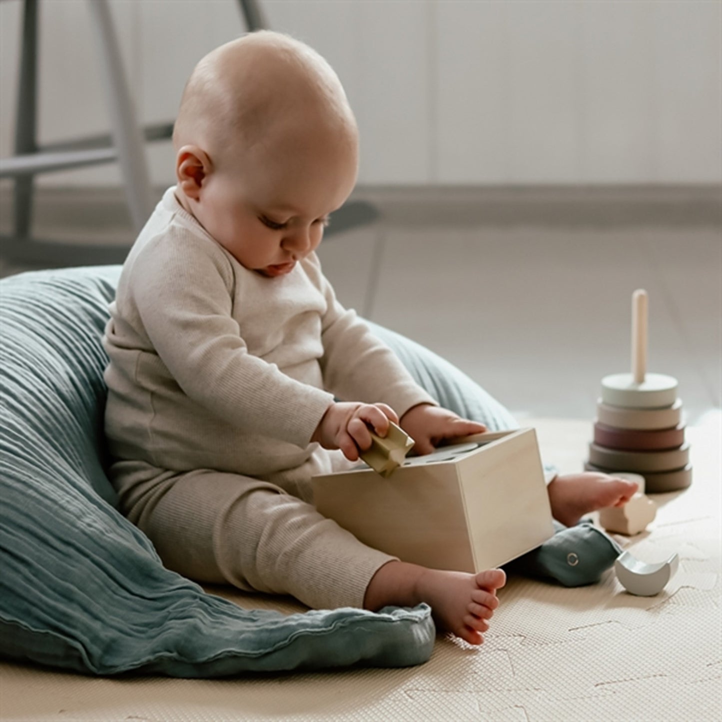 That's Mine Wood Chris Wooden Bricks