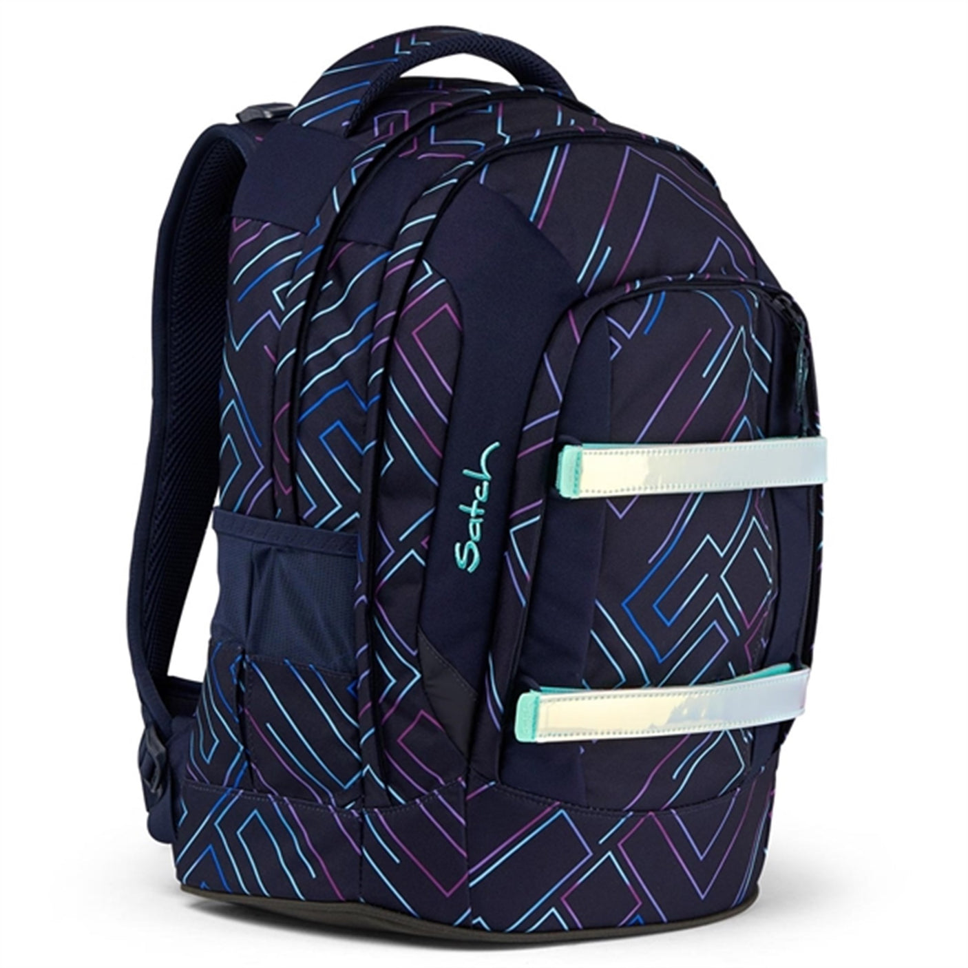 Satch Pack School Bag Purple Laser
